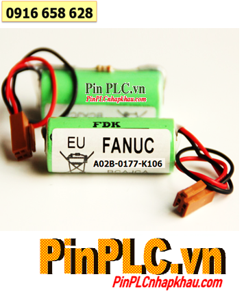 FANUC A02B-0177-K106, Pin FANUC A02B-0177-K106 lithium 3v Made in Japan